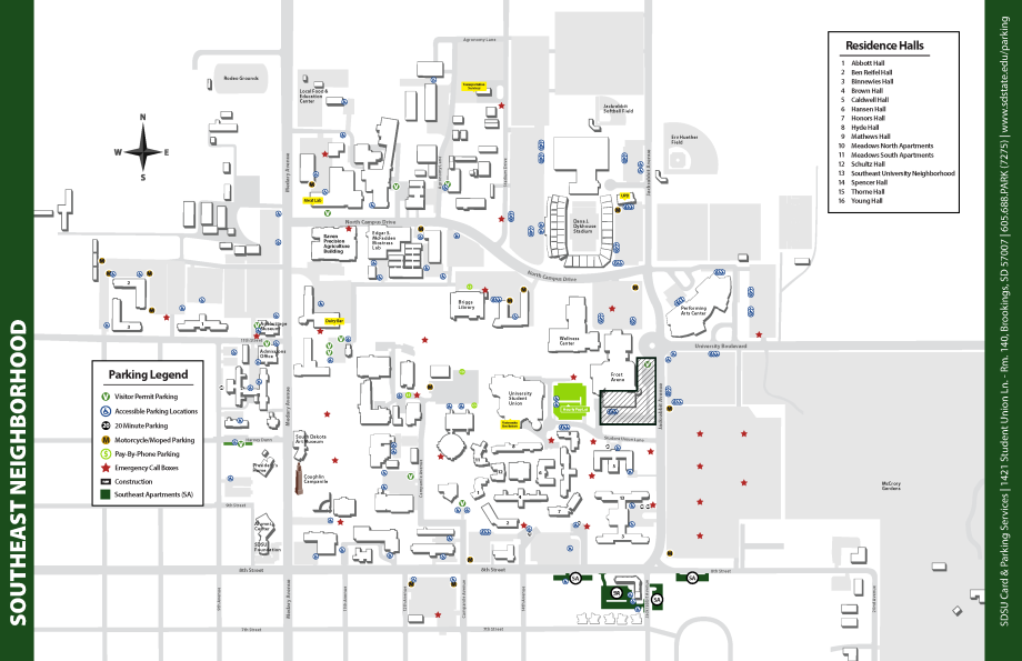Digital Parking Map for Southeast Neighborhood parking