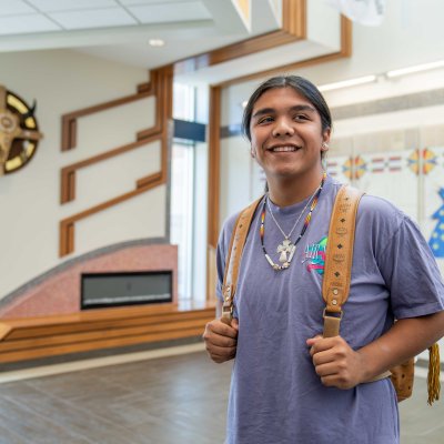 American Indian student