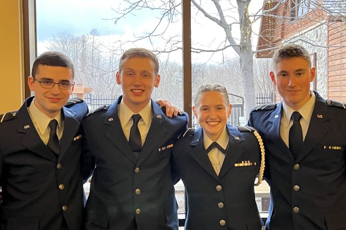 SDSU Air Force ROTC cadets 