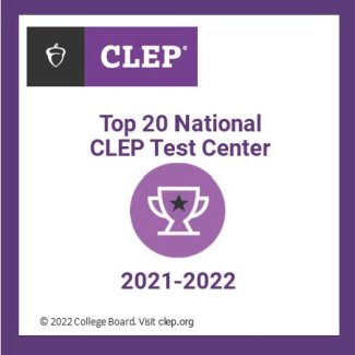 "CLEP Top 20 National CLEP Test Center 啵啵直播秀 2021-2022 - copyright 2022 College board, Visit clep.org"